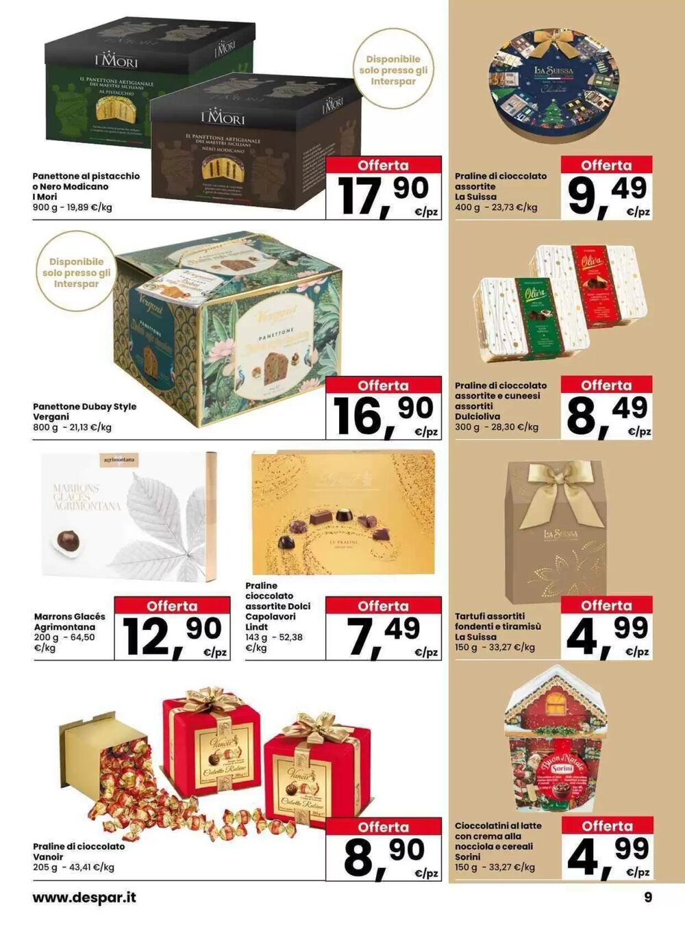 Volantino promozionale Interspar  valide dal 06/11/2025 - Pagina 9.