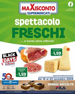 Volantino promozionale Maxisconto valide dal 10/11/2025