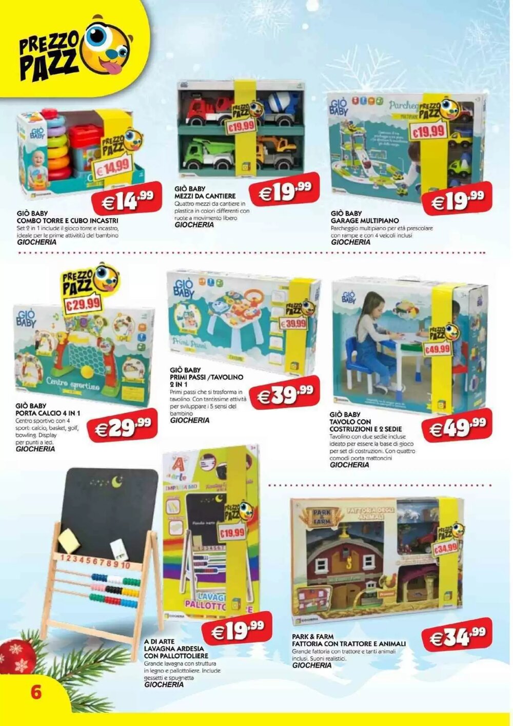 Volantino promozionale Giocheria  valide dal 11/11/2025 - Pagina 6.