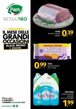 Volantino promozionale Pam valide dal 13/11/2025