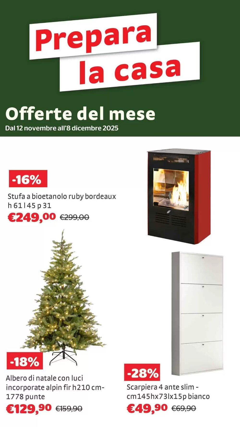 Volantino promozionale Bricocenter  valide dal 13/11/2025 - Pagina 1.