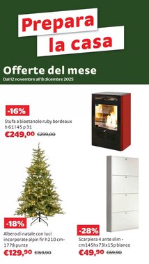 Volantino promozionale Bricocenter valide dal 13/11/2025