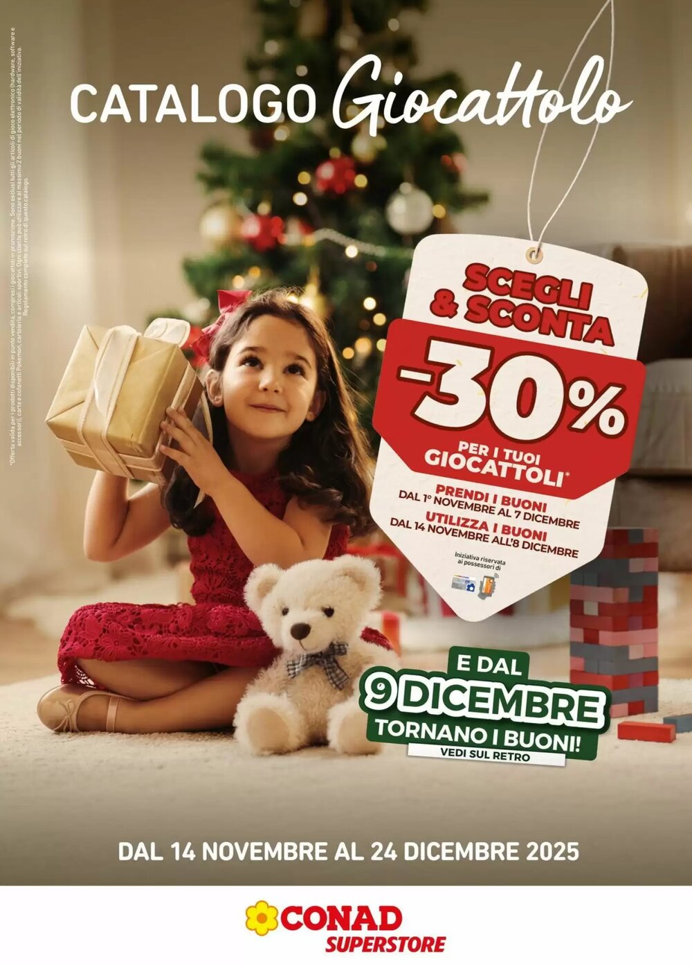 Volantino promozionale Conad Superstore  valide dal 14/11/2025 - Pagina 1.