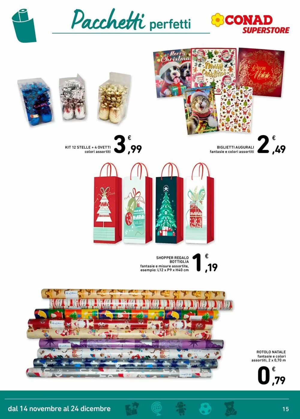 Volantino promozionale Conad Superstore  valide dal 14/11/2025 - Pagina 15.