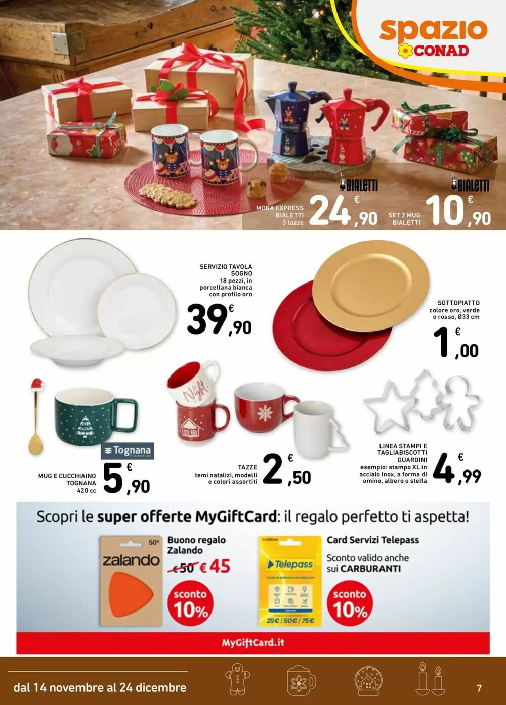 Volantino promozionale Spazio Conad  valide dal 14/11/2025 - Pagina 7.