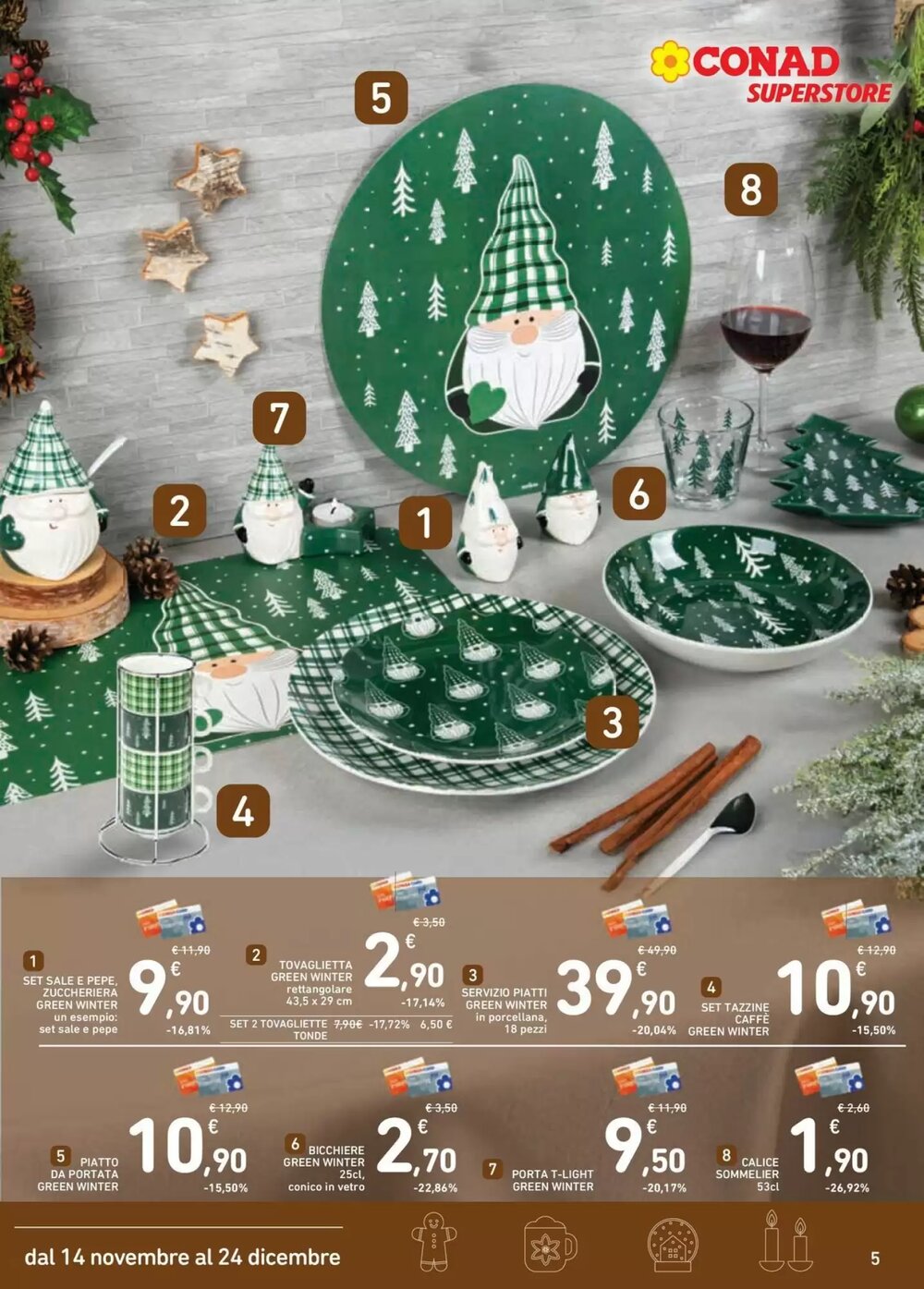 Volantino promozionale Conad Superstore  valide dal 14/11/2025 - Pagina 5.