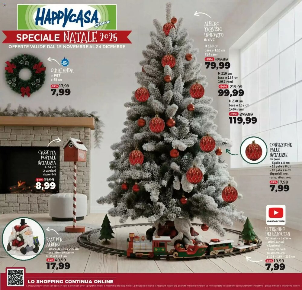 Volantino promozionale Happy Casa valide dal 15/11/2025 - Pagina 1.