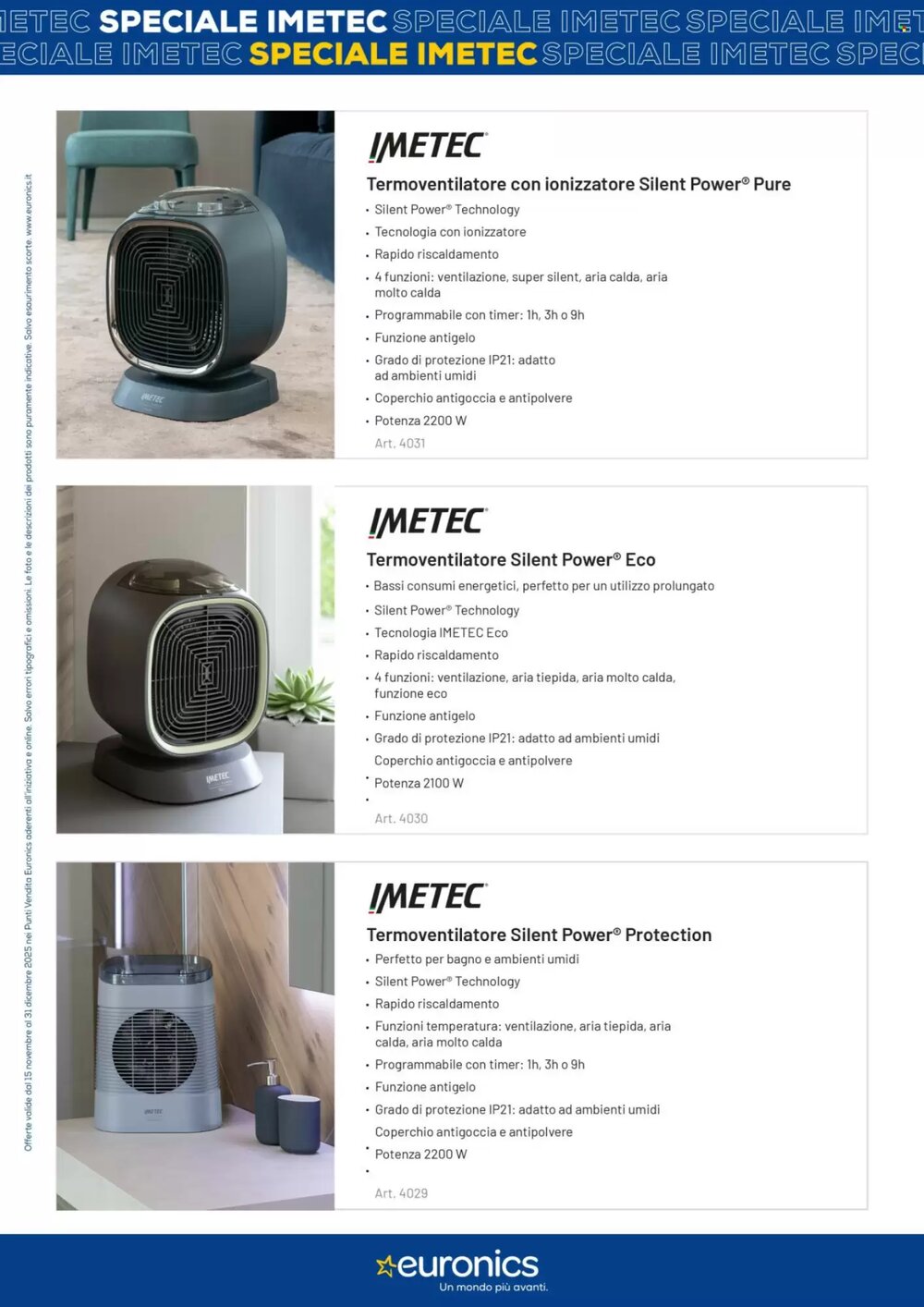 Volantino promozionale Euronics  valide dal 15/11/2025 - Pagina 9.