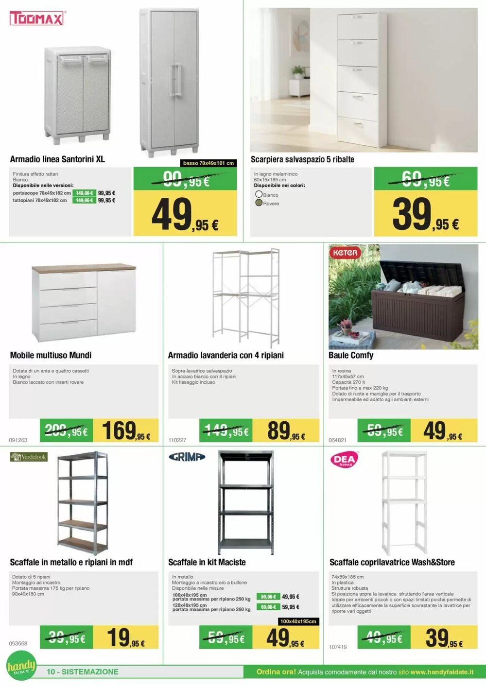 Volantino promozionale Handy fai da te  valide dal 15/11/2025 - Pagina 10.