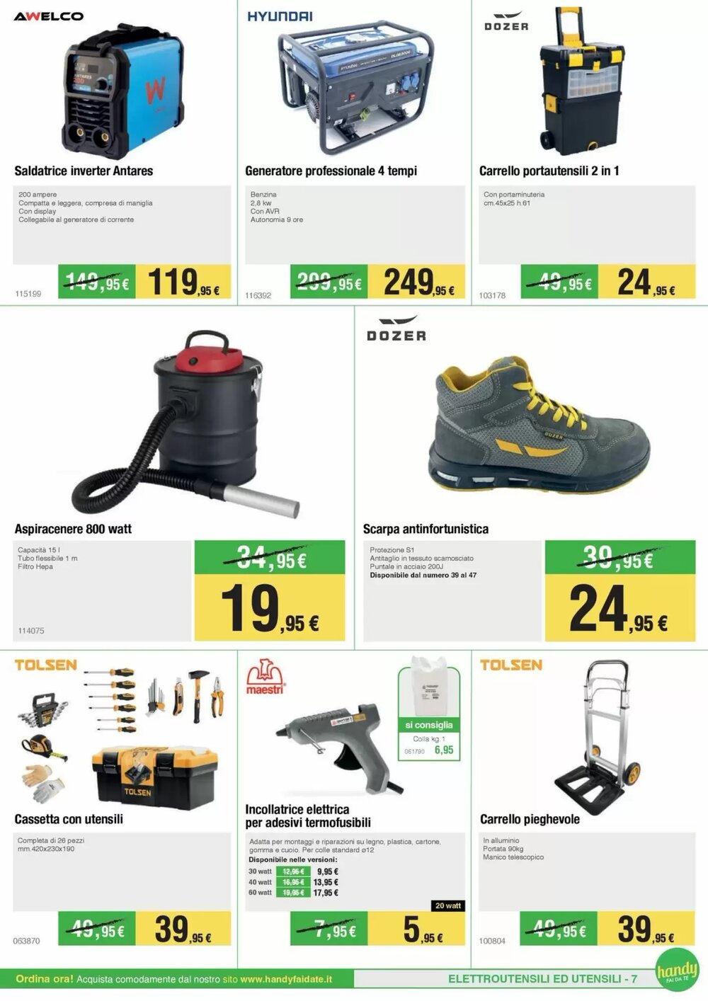 Volantino promozionale Handy fai da te  valide dal 15/11/2025 - Pagina 7.