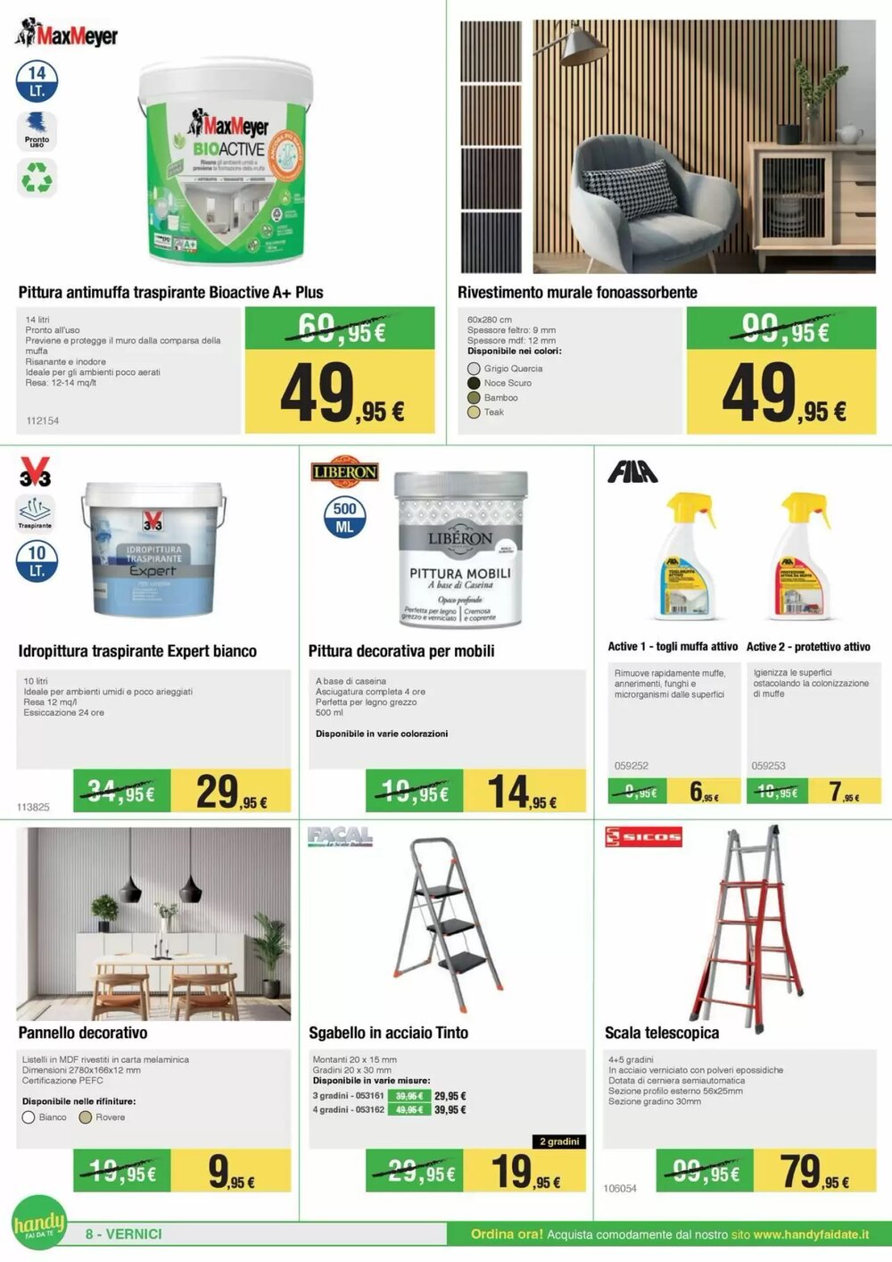 Volantino promozionale Handy fai da te  valide dal 15/11/2025 - Pagina 8.