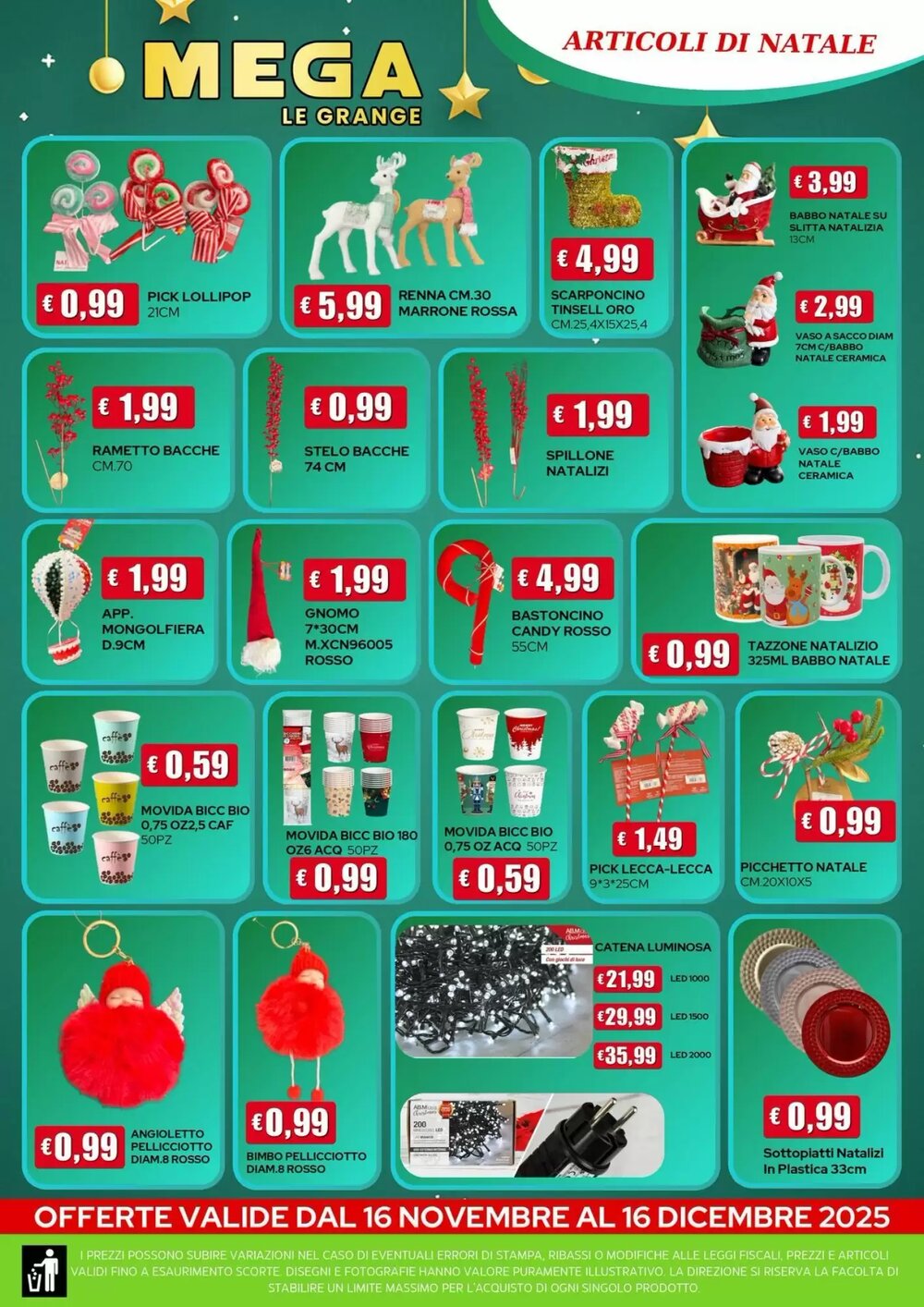 Volantino promozionale MEGA  valide dal 16/11/2025 - Pagina 8.