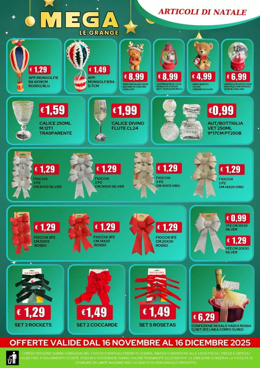 Volantino promozionale MEGA  valide dal 16/11/2025 - Pagina 9.