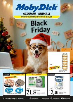 Volantino promozionale Moby Dick valide dal 19/11/2025