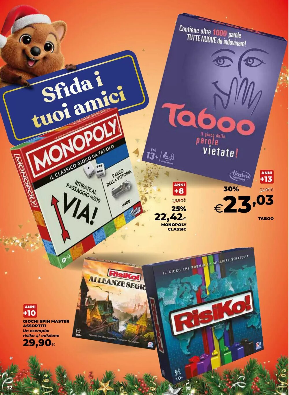 Volantino promozionale Ipercoop  valide dal 19/11/2025 - Pagina 32.