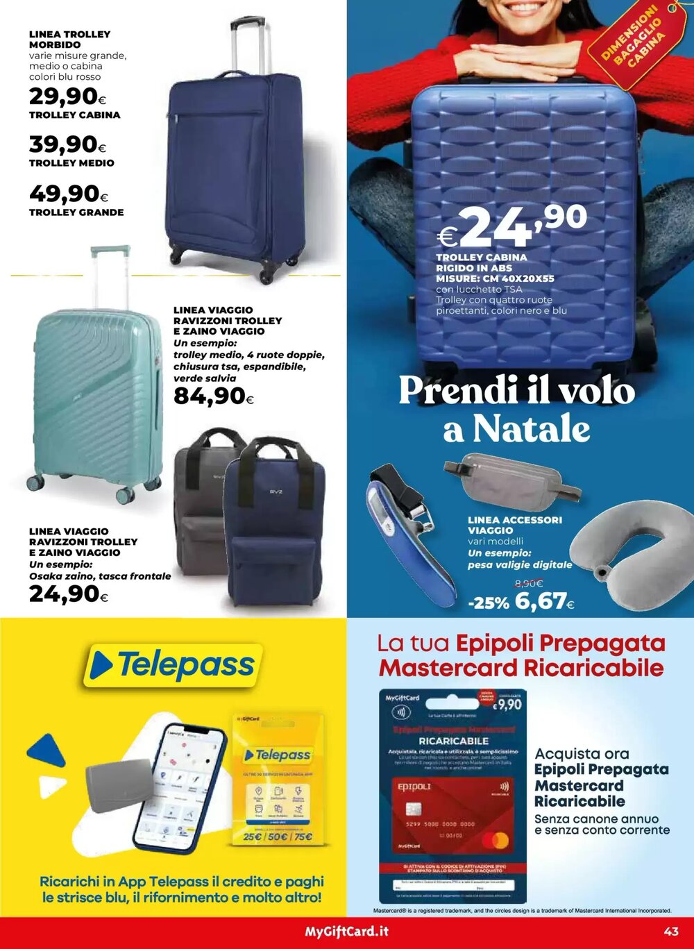 Volantino promozionale Ipercoop  valide dal 19/11/2025 - Pagina 43.