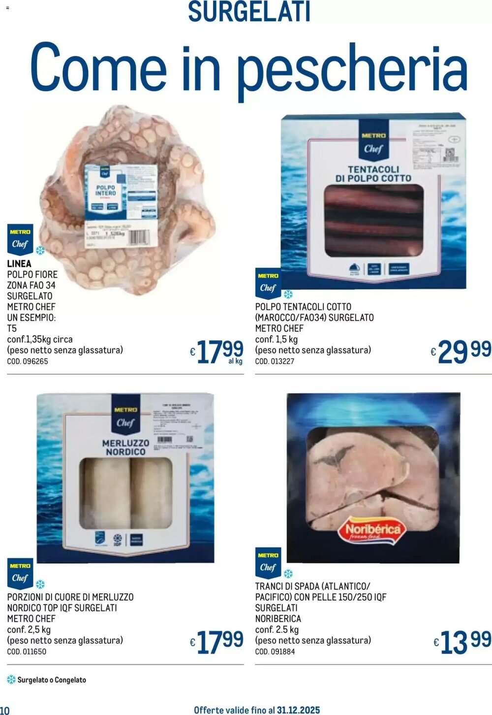 Volantino promozionale Metro  valide dal 20/11/2025 - Pagina 10.