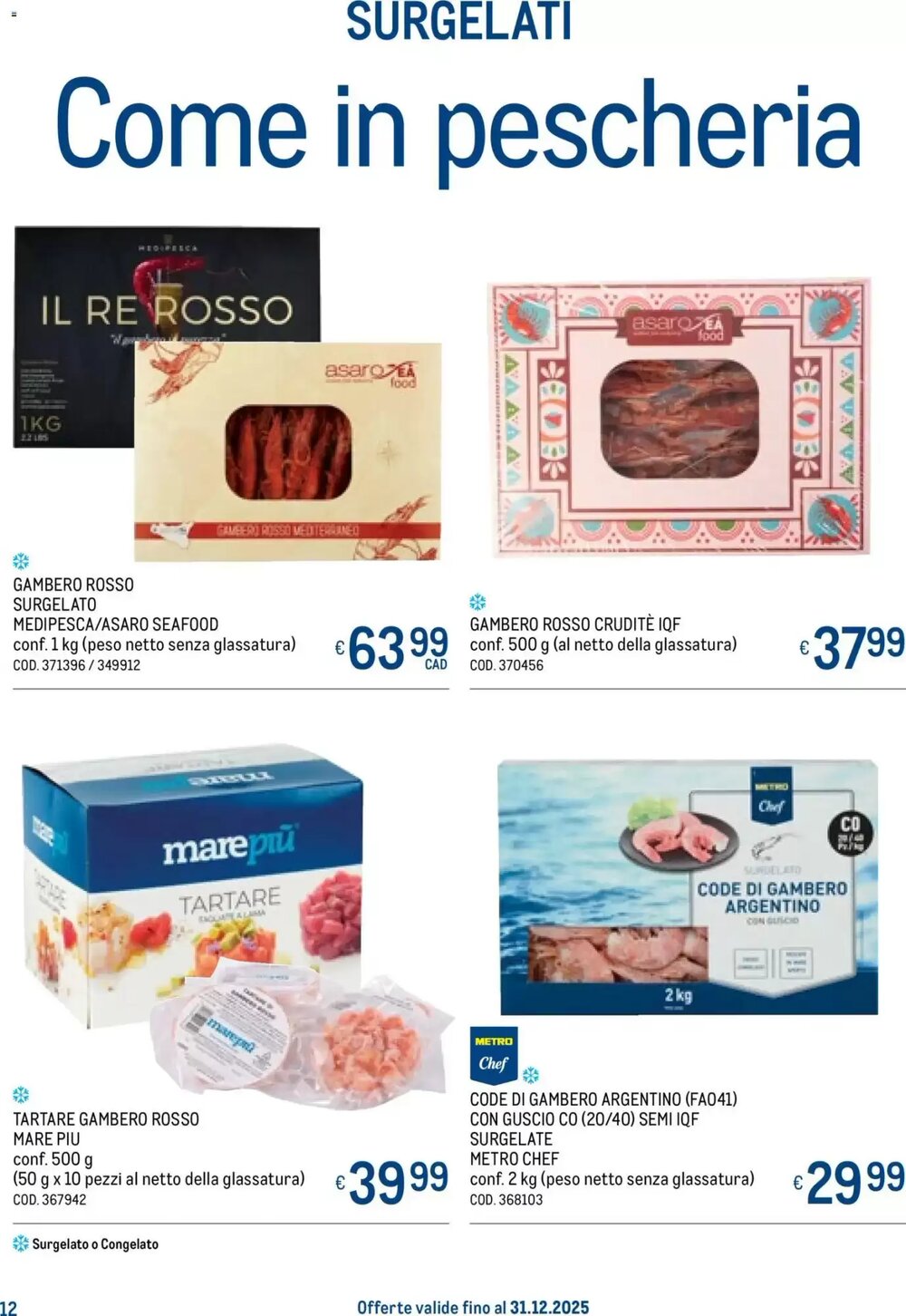 Volantino promozionale Metro  valide dal 20/11/2025 - Pagina 12.