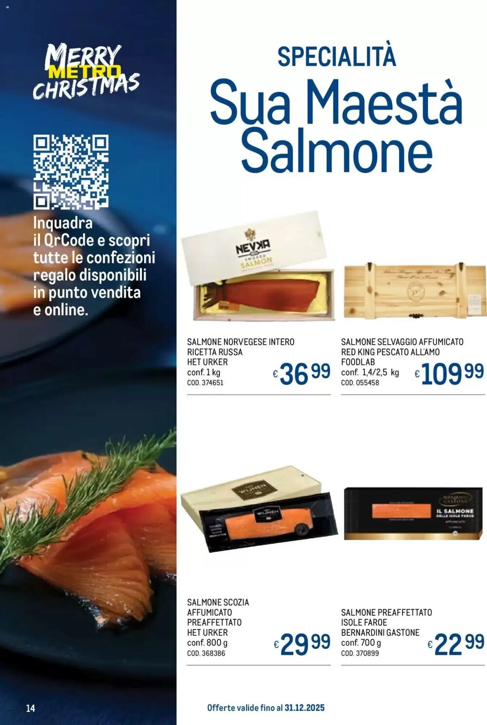 Volantino promozionale Metro  valide dal 20/11/2025 - Pagina 14.