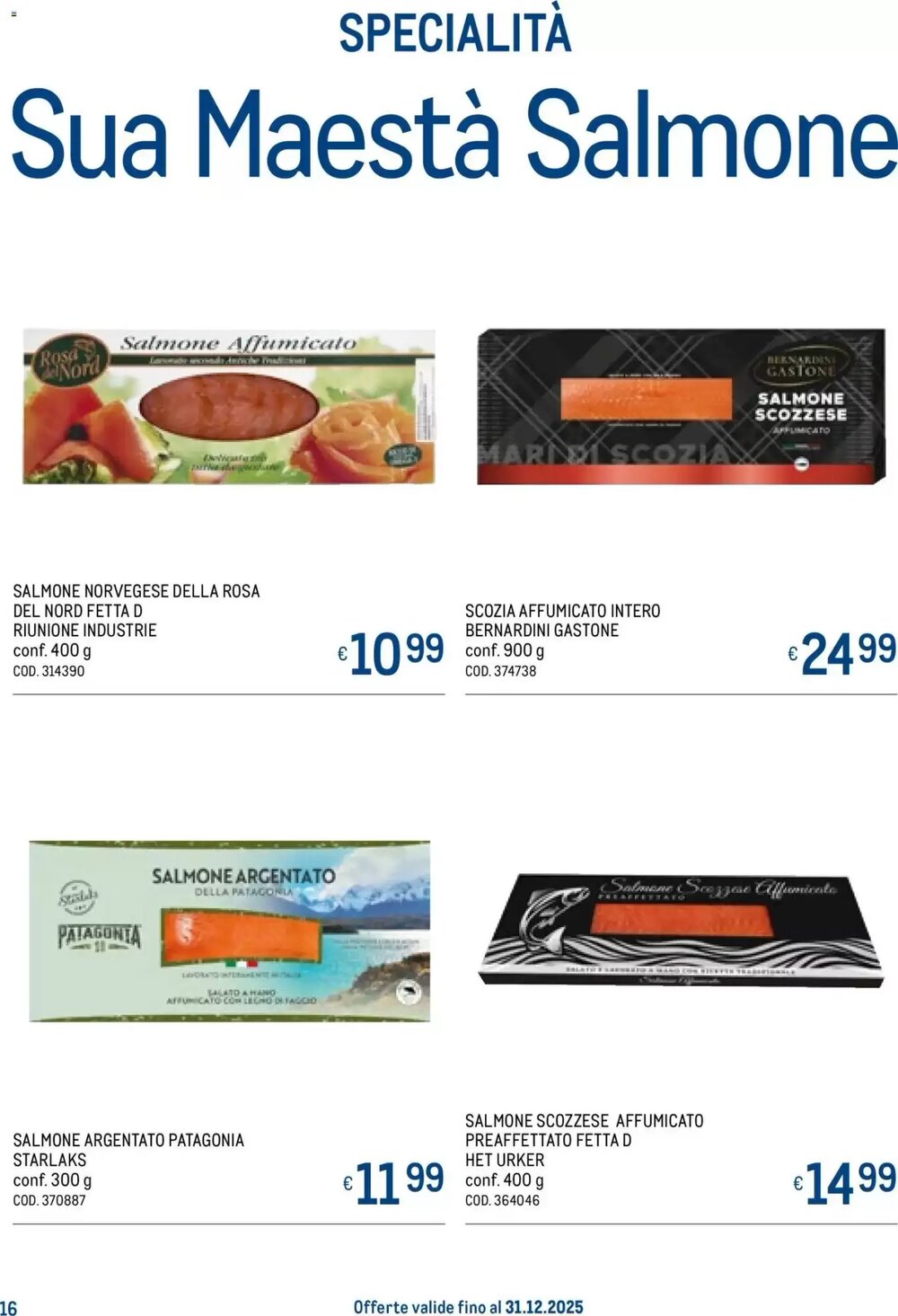 Volantino promozionale Metro  valide dal 20/11/2025 - Pagina 16.