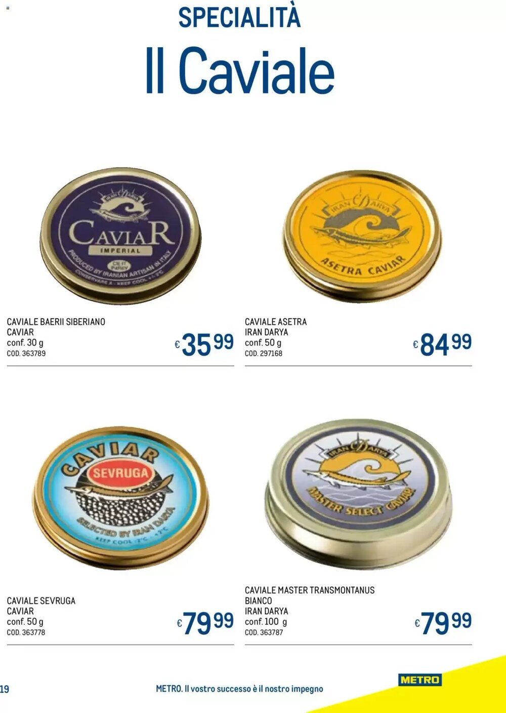 Volantino promozionale Metro  valide dal 20/11/2025 - Pagina 19.