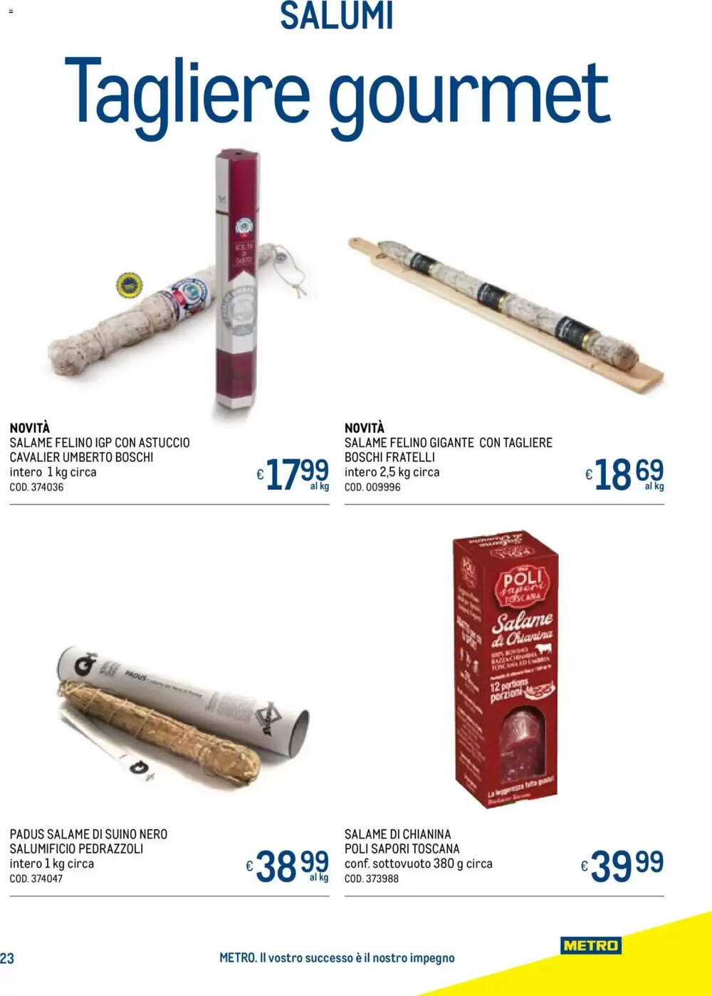 Volantino promozionale Metro  valide dal 20/11/2025 - Pagina 23.