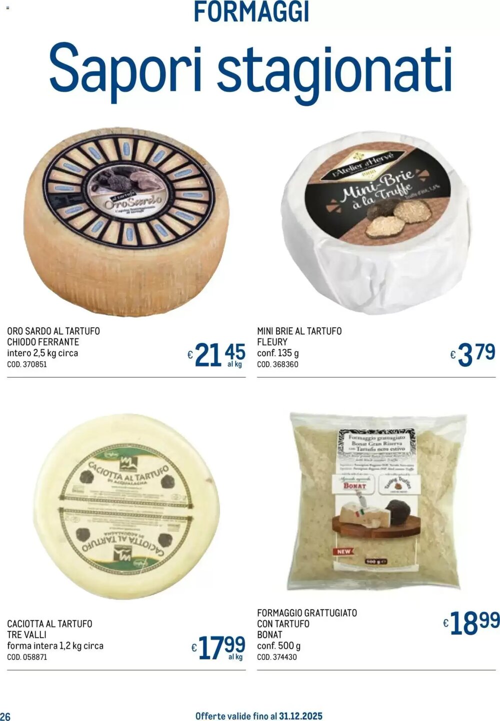 Volantino promozionale Metro  valide dal 20/11/2025 - Pagina 26.