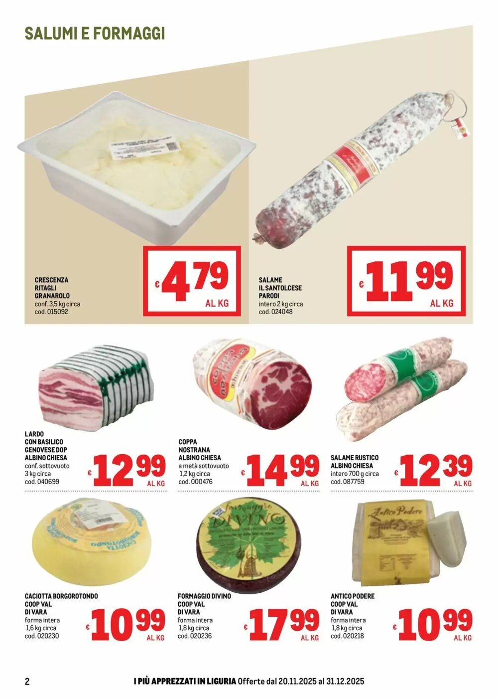 Volantino promozionale Metro  valide dal 20/11/2025 - Pagina 2.