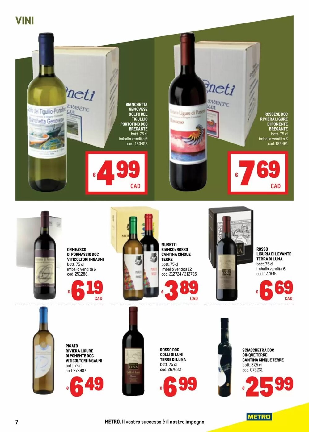 Volantino promozionale Metro  valide dal 20/11/2025 - Pagina 7.