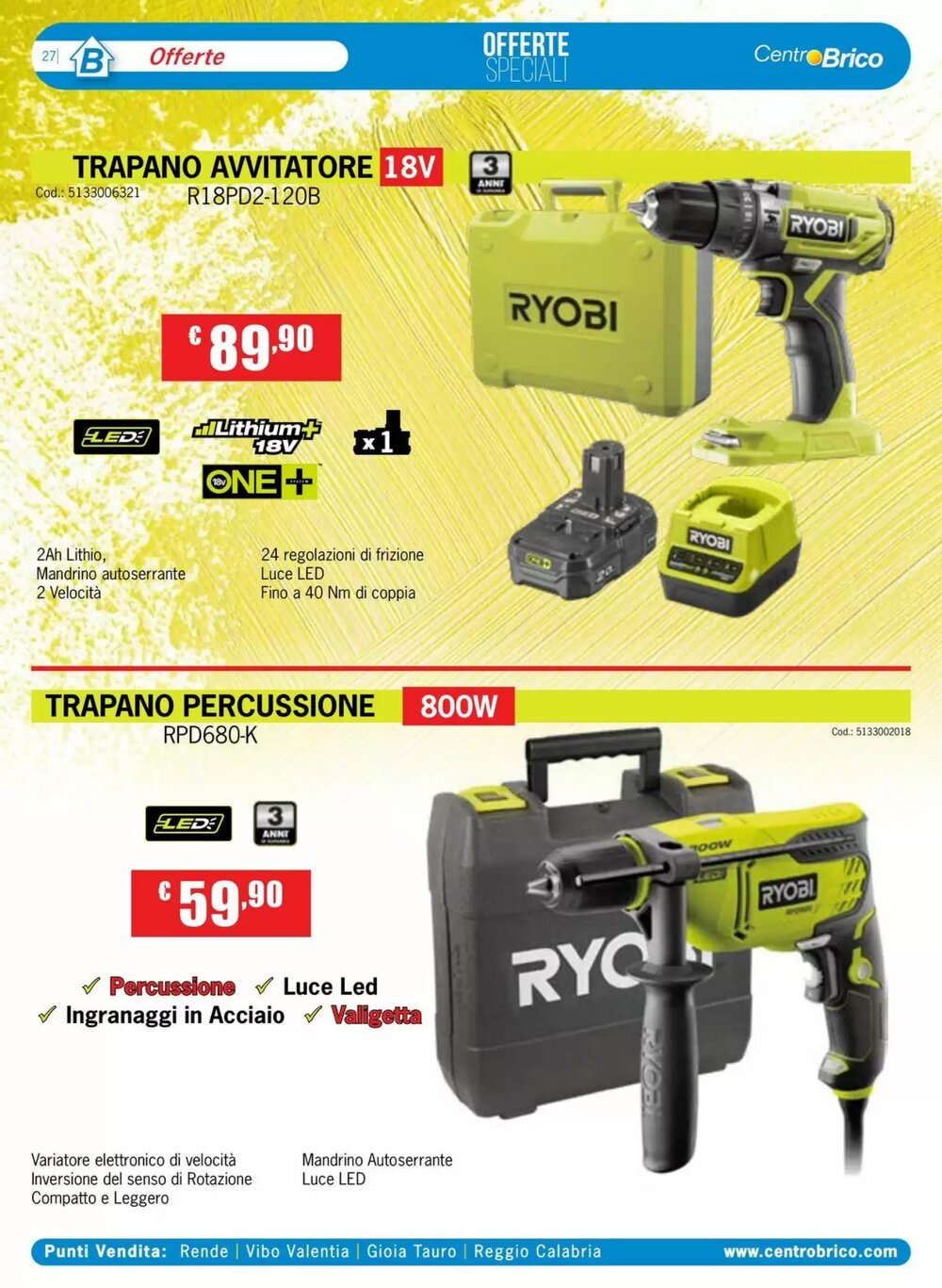 Volantino promozionale Centro Brico  valide dal 20/11/2025 - Pagina 27.