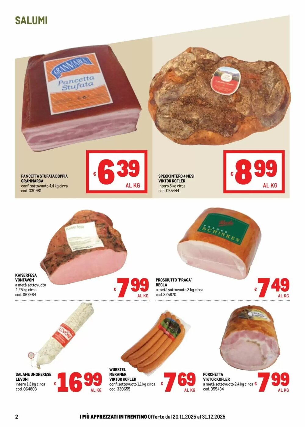 Volantino promozionale Metro  valide dal 20/11/2025 - Pagina 2.