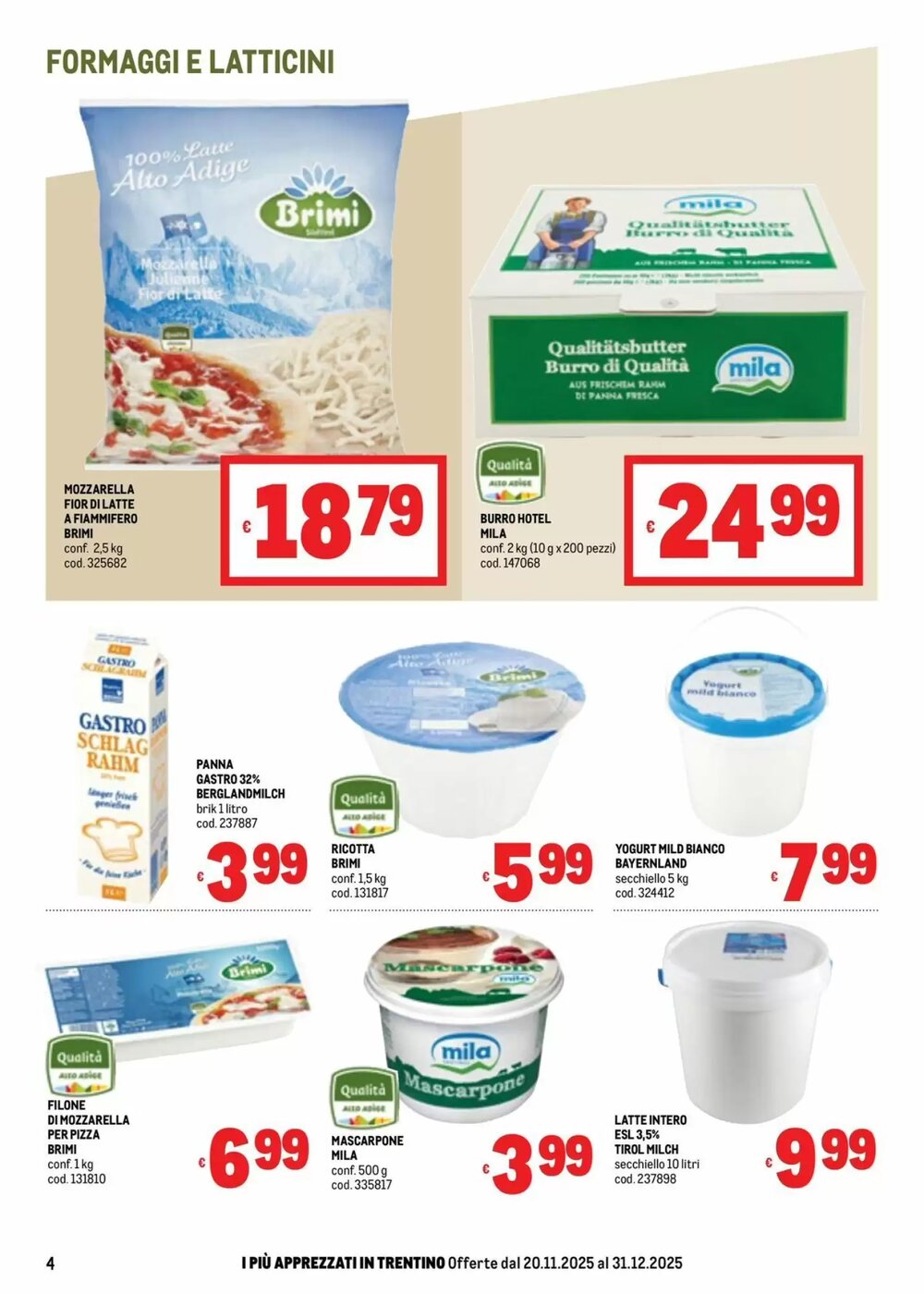 Volantino promozionale Metro  valide dal 20/11/2025 - Pagina 4.