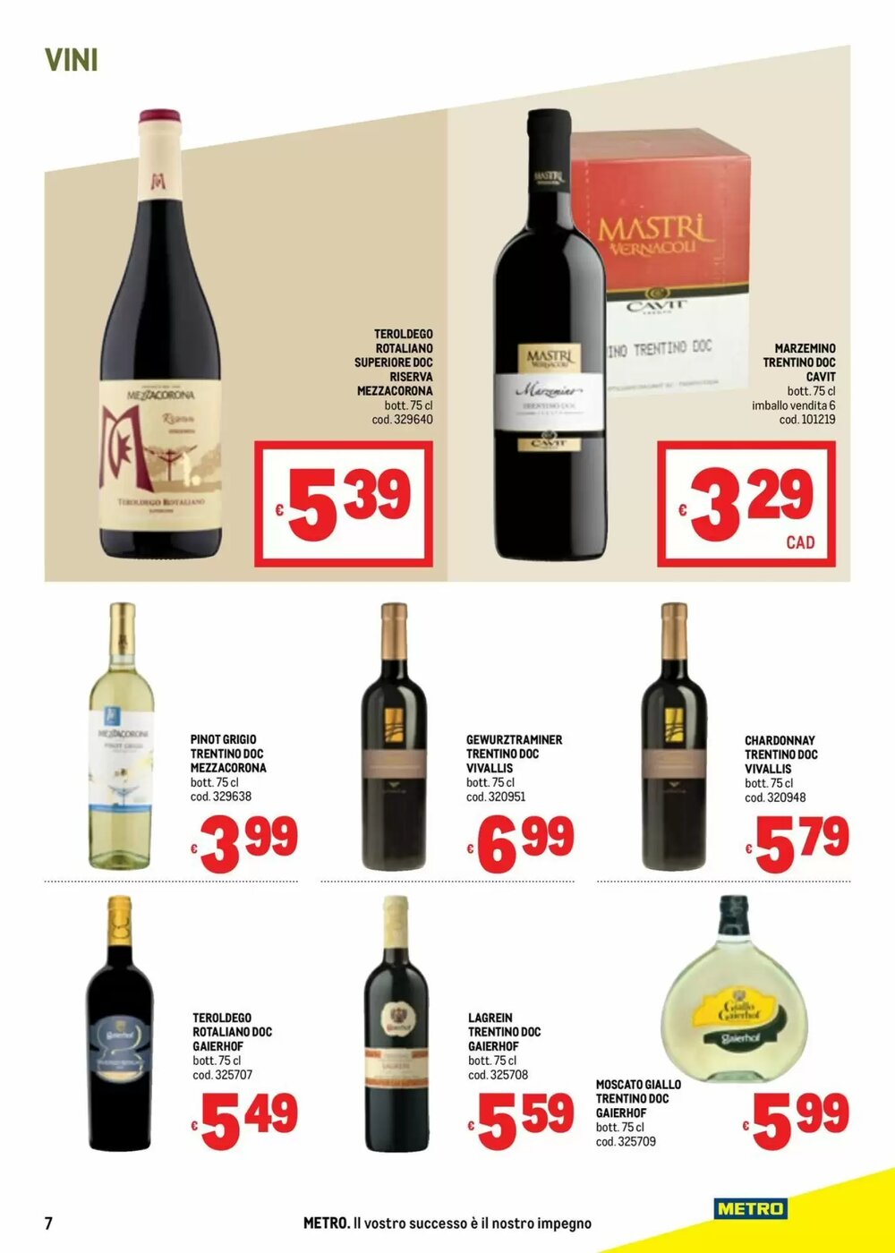 Volantino promozionale Metro  valide dal 20/11/2025 - Pagina 7.