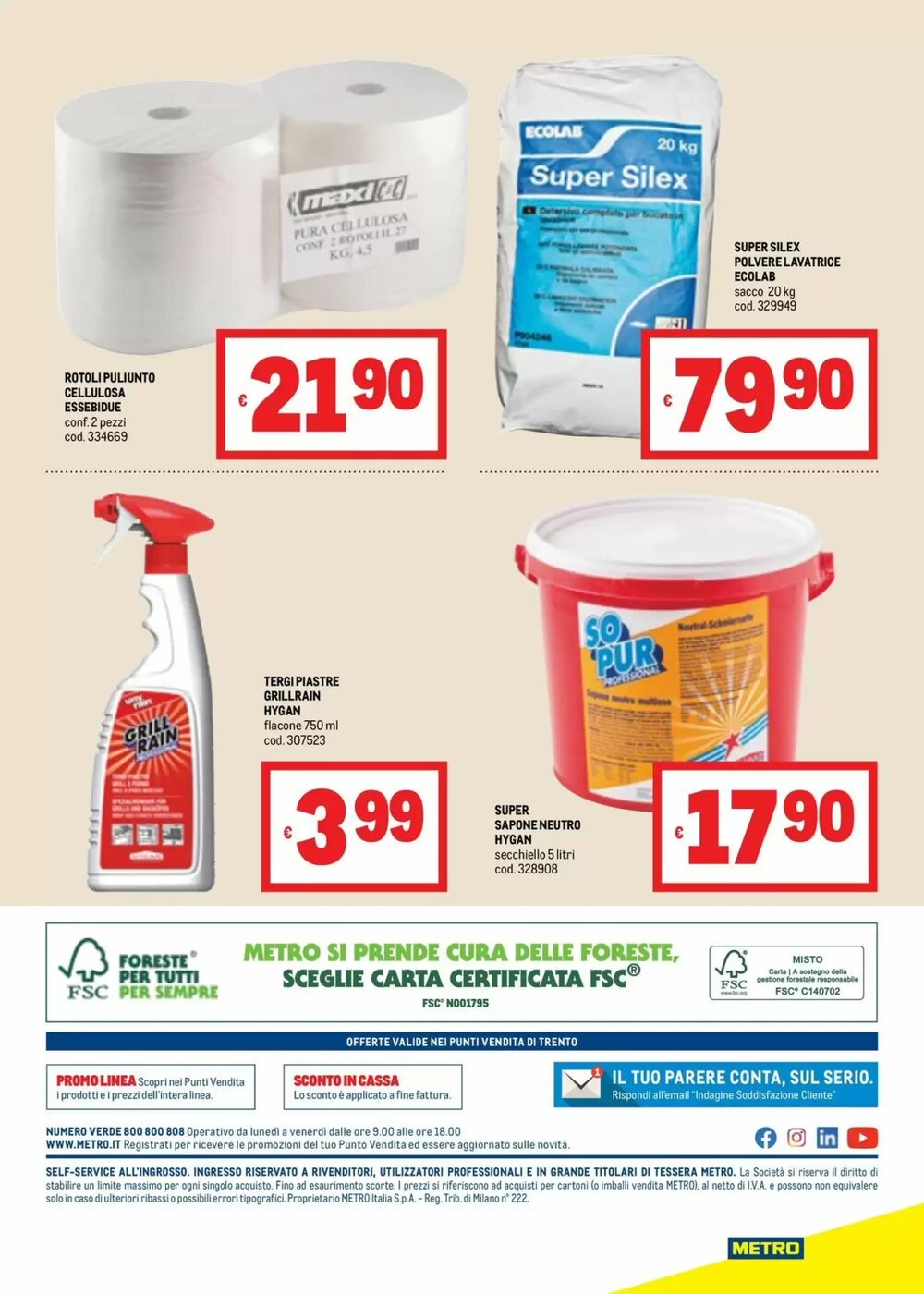 Volantino promozionale Metro  valide dal 20/11/2025 - Pagina 8.