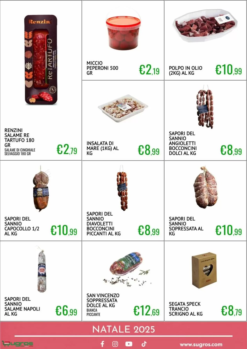 Volantino promozionale Sugros  valide dal 23/11/2025 - Pagina 7.