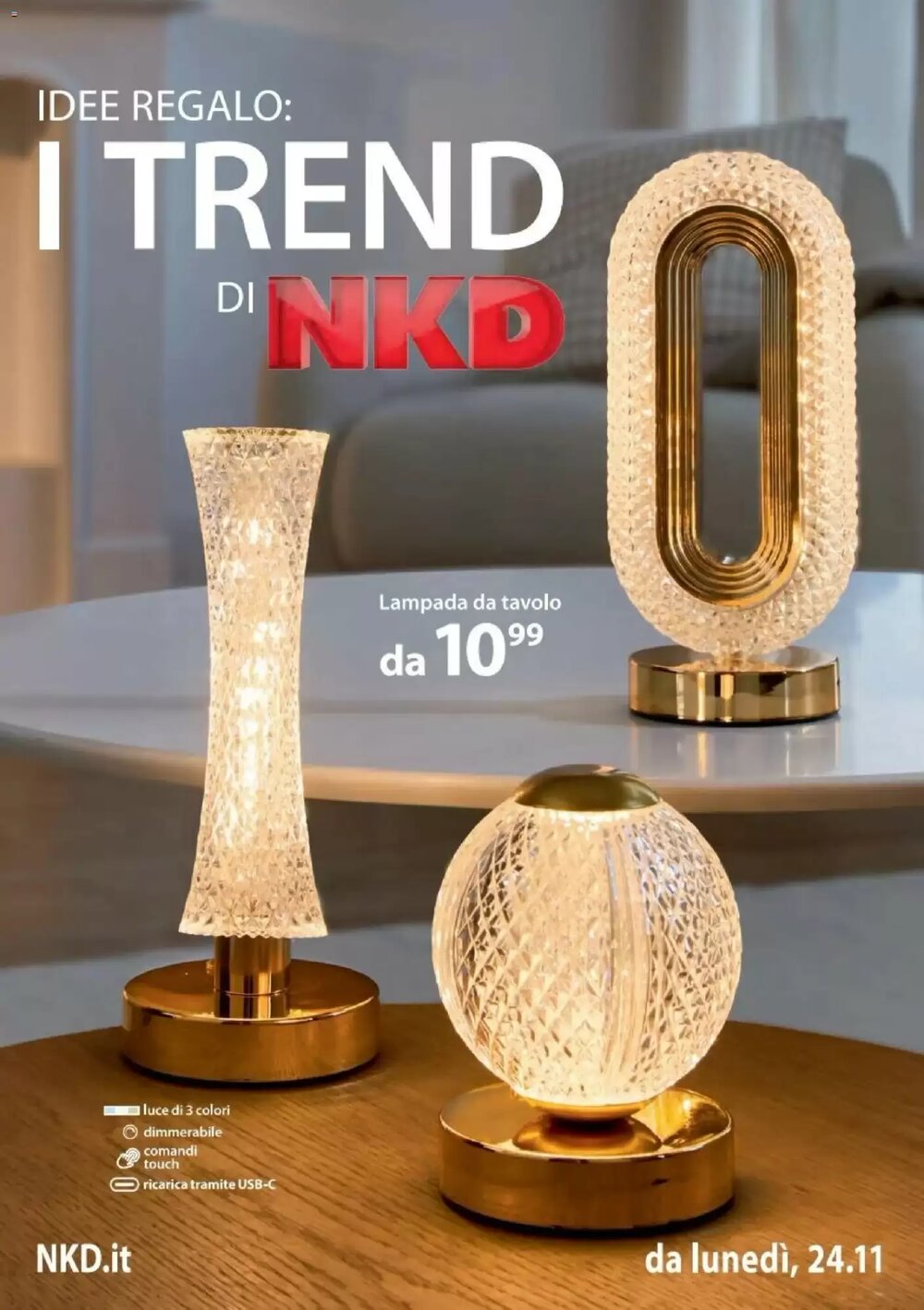 Volantino promozionale NKD  valide dal 24/11/2025 - Pagina 1.