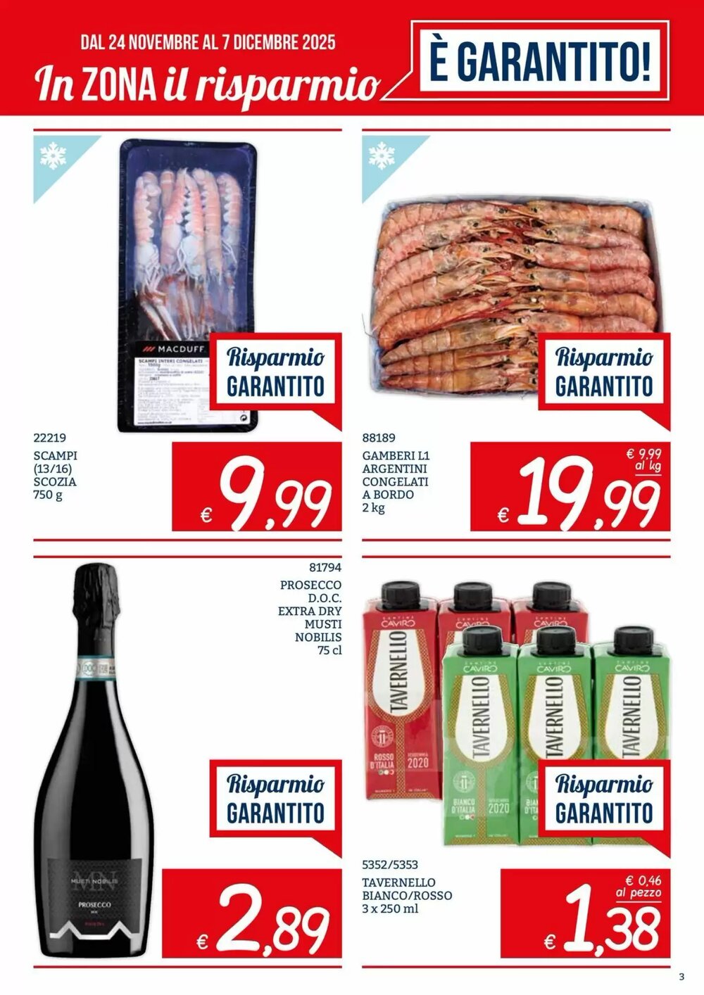 Volantino promozionale Zona  valide dal 24/11/2025 - Pagina 3.