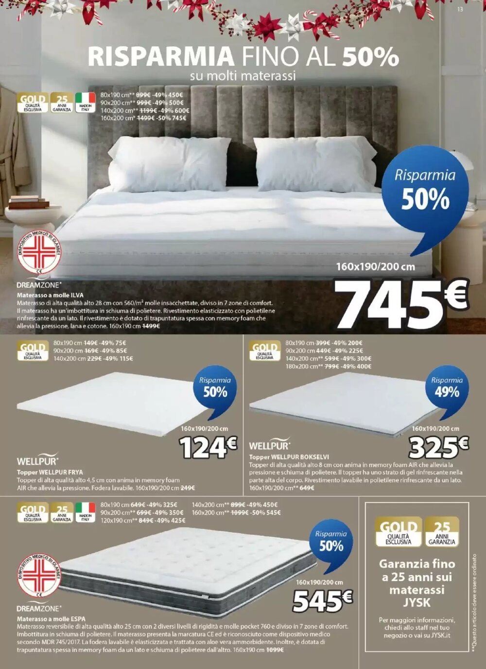 Volantino promozionale JYSK  valide dal 24/11/2025 - Pagina 13.