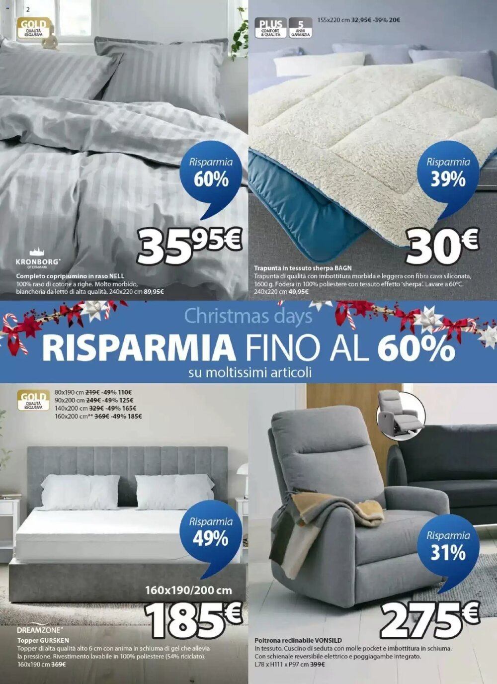 Volantino promozionale JYSK  valide dal 24/11/2025 - Pagina 2.