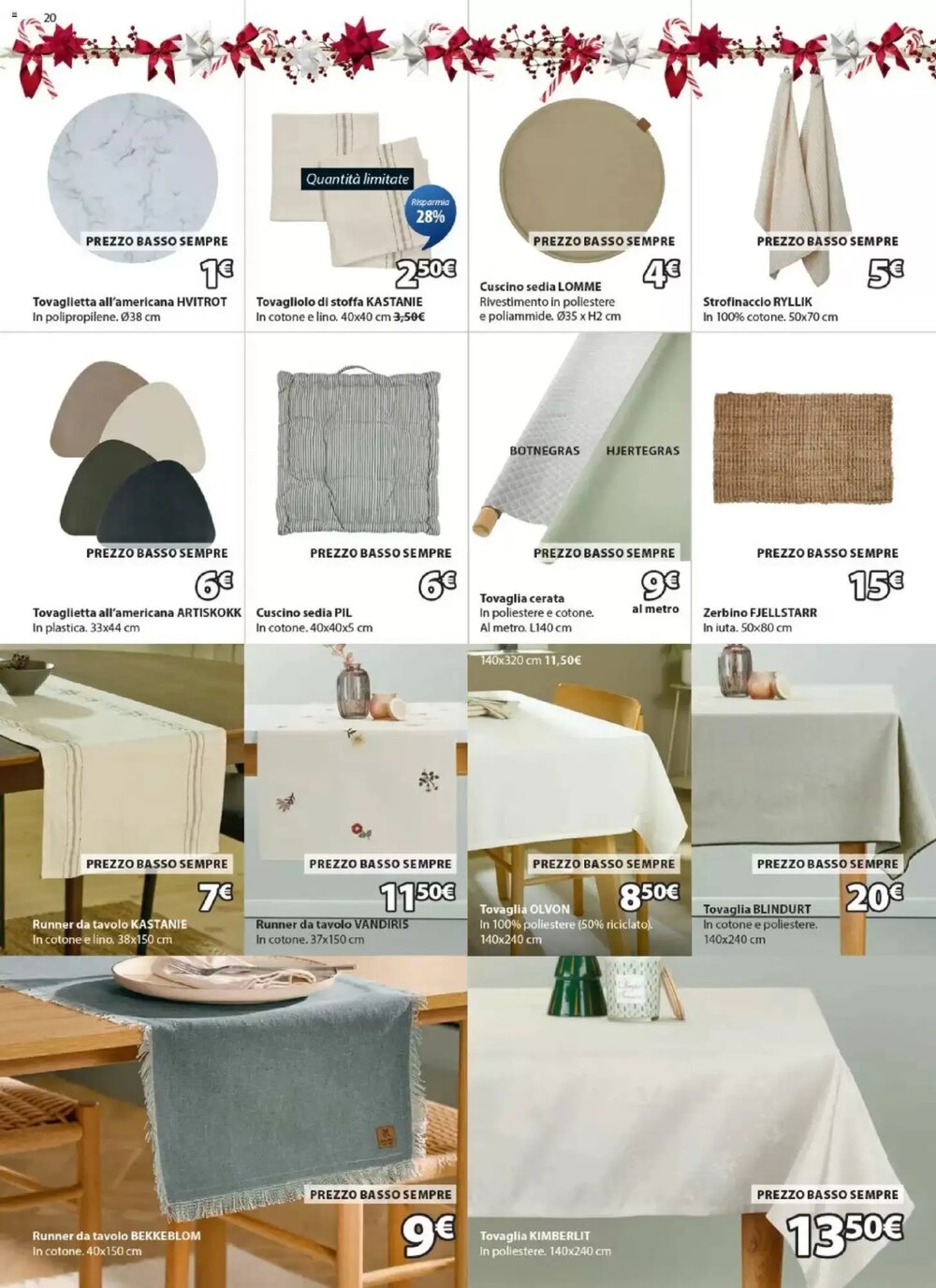 Volantino promozionale JYSK  valide dal 24/11/2025 - Pagina 20.