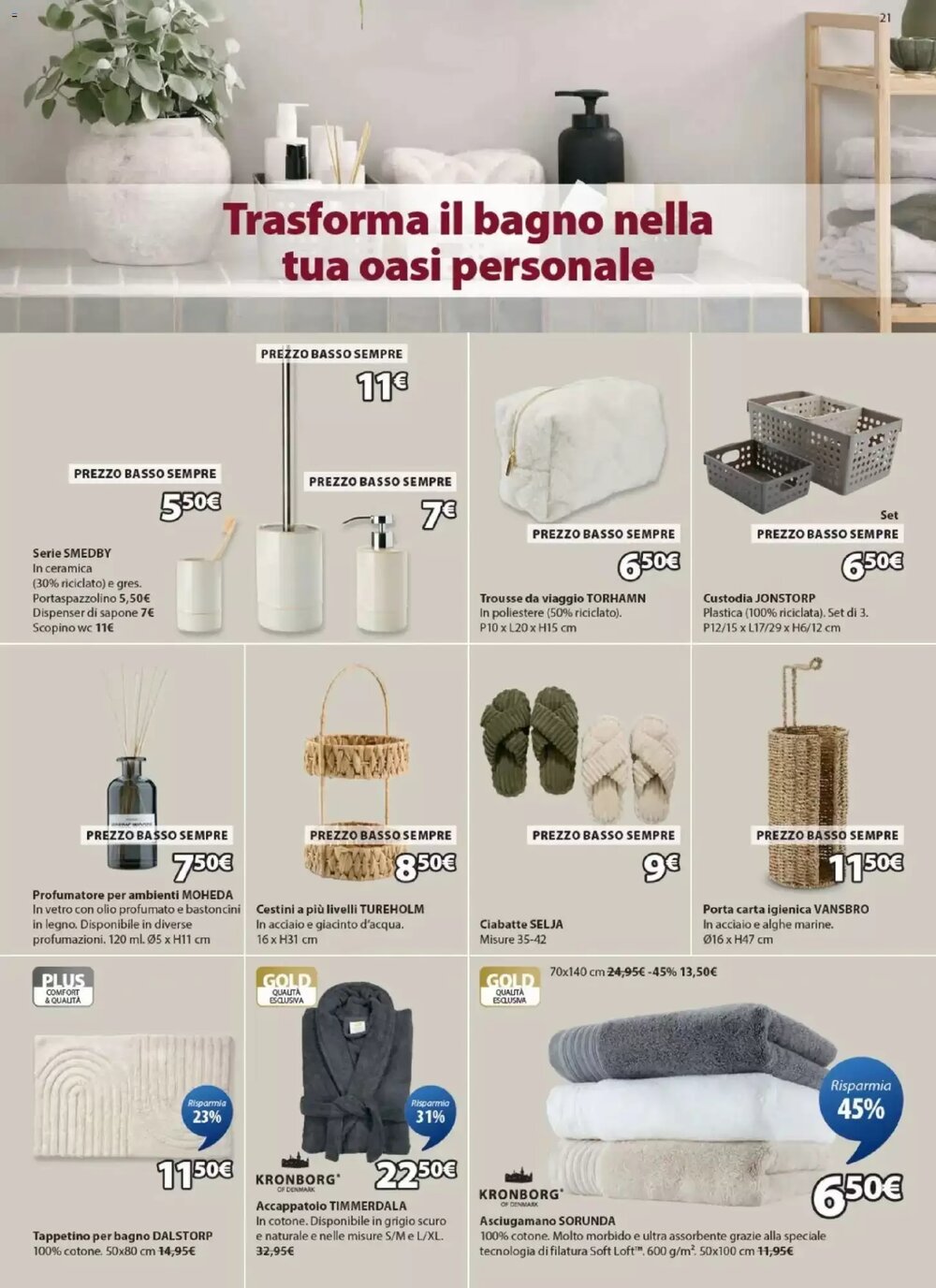 Volantino promozionale JYSK  valide dal 24/11/2025 - Pagina 21.