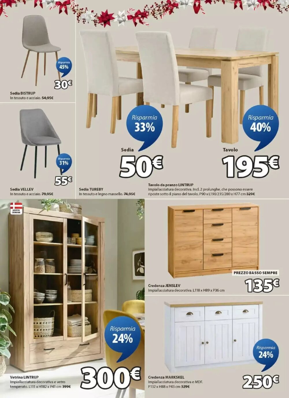 Volantino promozionale JYSK  valide dal 24/11/2025 - Pagina 8.