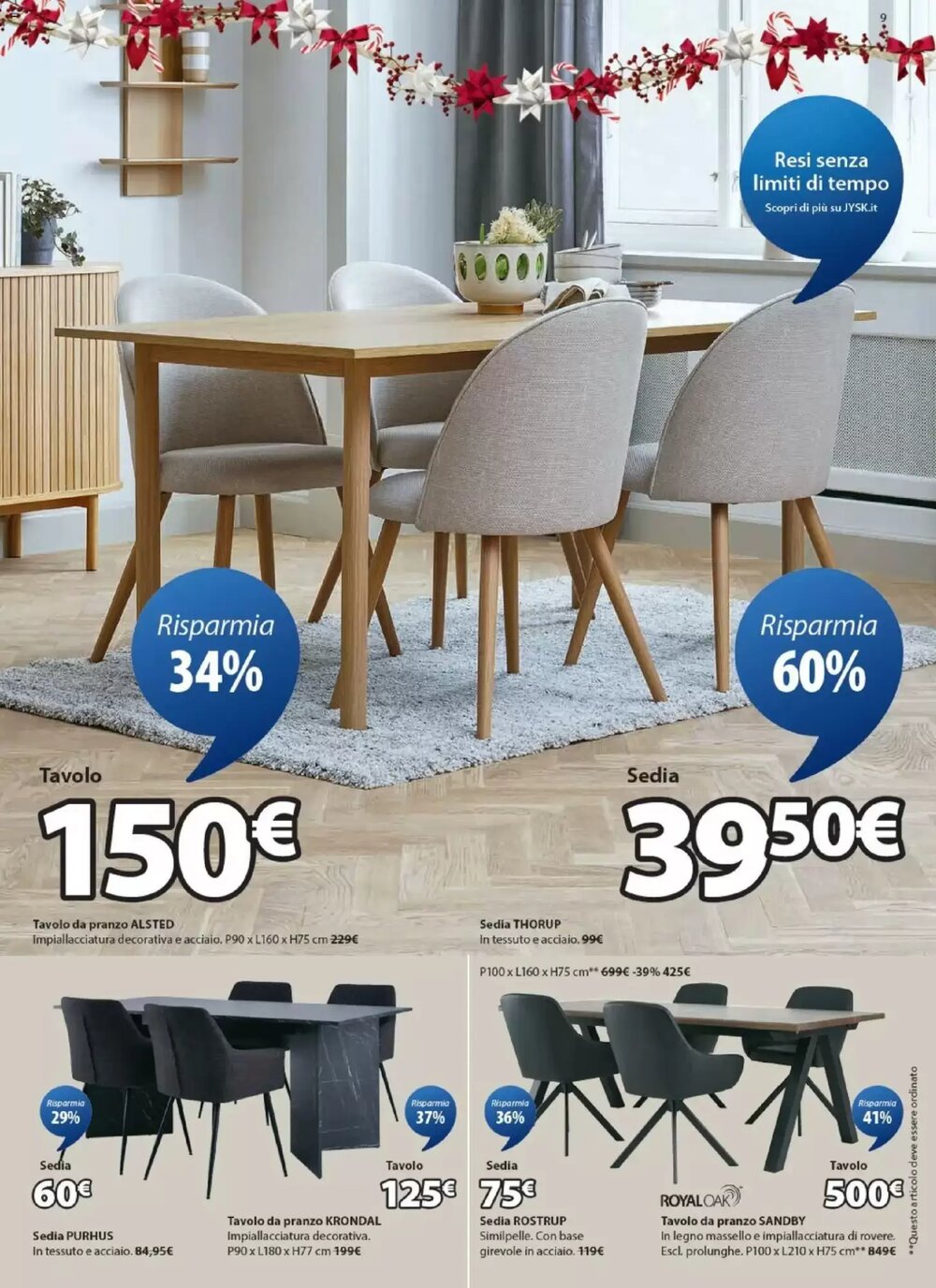 Volantino promozionale JYSK  valide dal 24/11/2025 - Pagina 9.