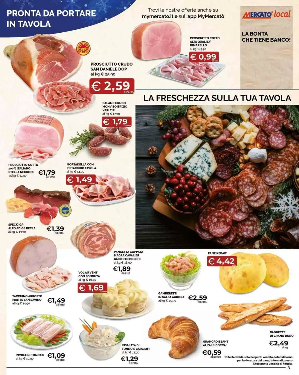 Volantino promozionale Mercatò  valide dal 24/11/2025 - Pagina 3.