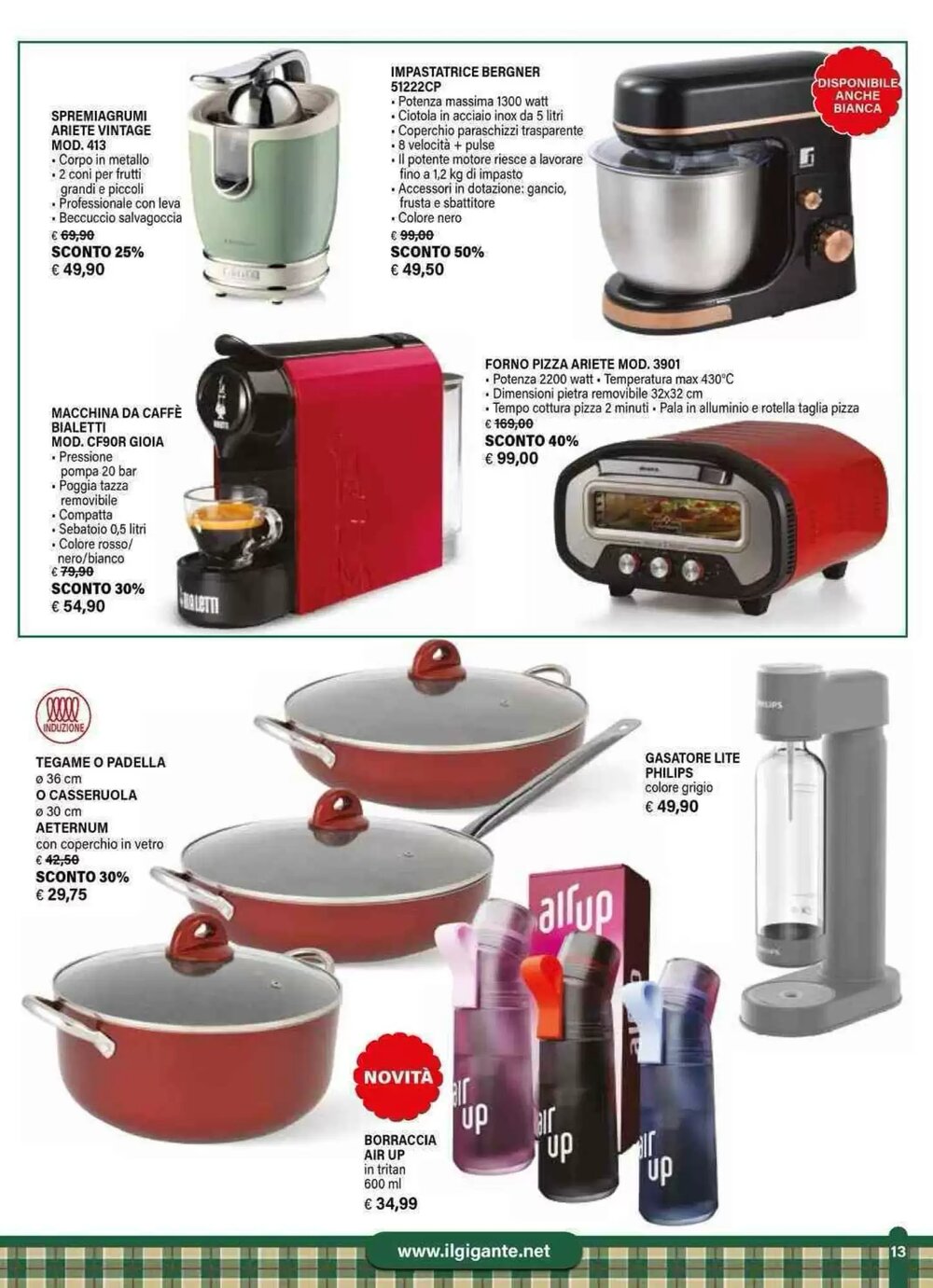 Volantino promozionale Il Gigante  valide dal 24/11/2025 - Pagina 13.