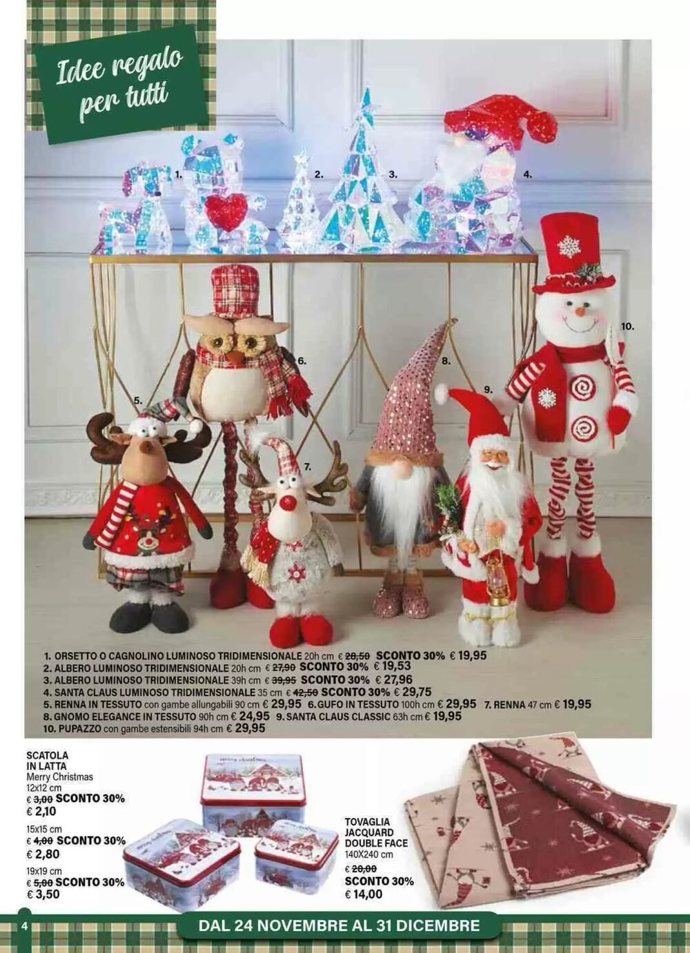 Volantino promozionale Il Gigante  valide dal 24/11/2025 - Pagina 4.