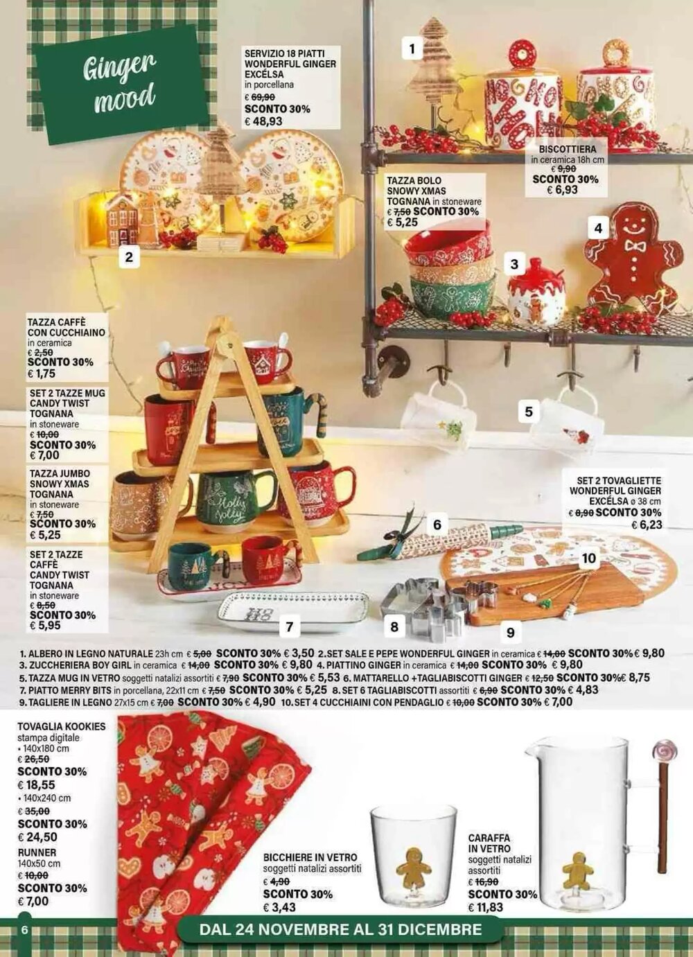 Volantino promozionale Il Gigante  valide dal 24/11/2025 - Pagina 6.