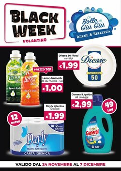 Volantino promozionale Le Bolle di Giù Giù valide dal 24/11/2025