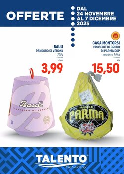 Volantino promozionale Talento Professional Store valide dal 24/11/2025