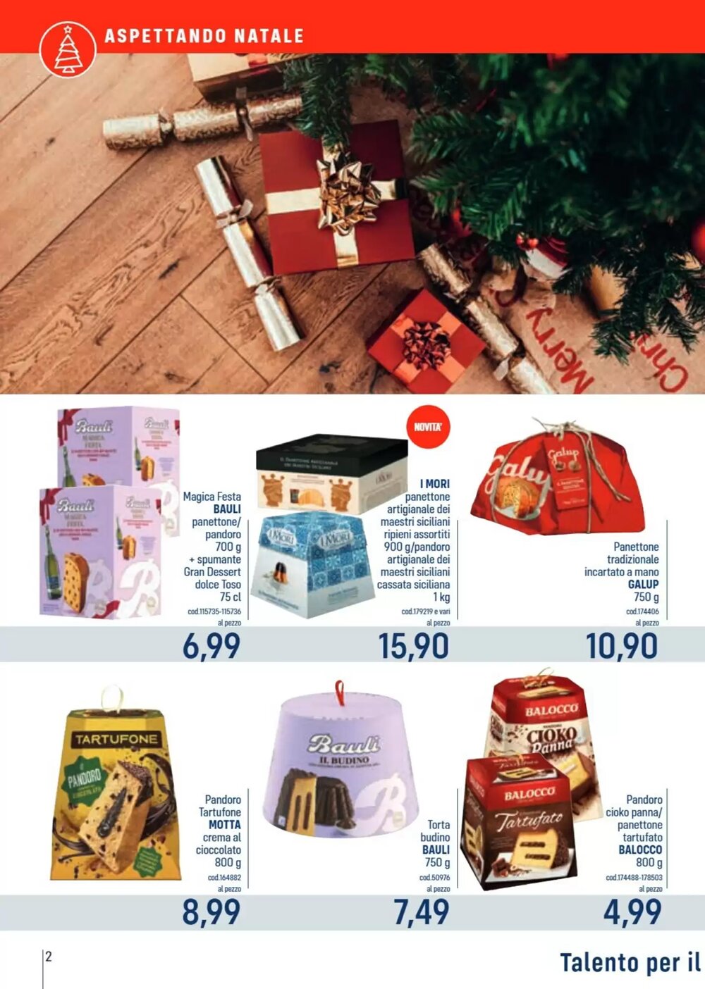 Volantino promozionale Talento Professional Store  valide dal 24/11/2025 - Pagina 2.
